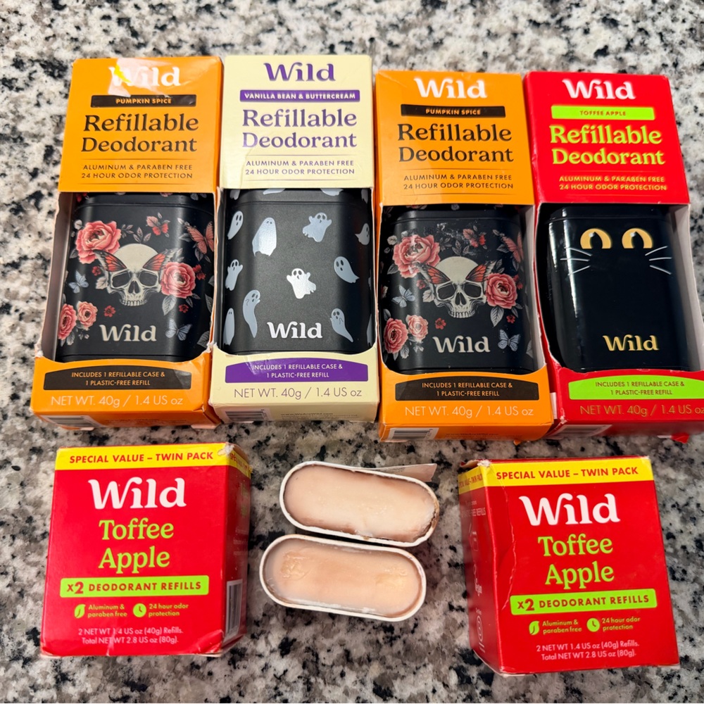 WILD Deodorant Bundle! New!!